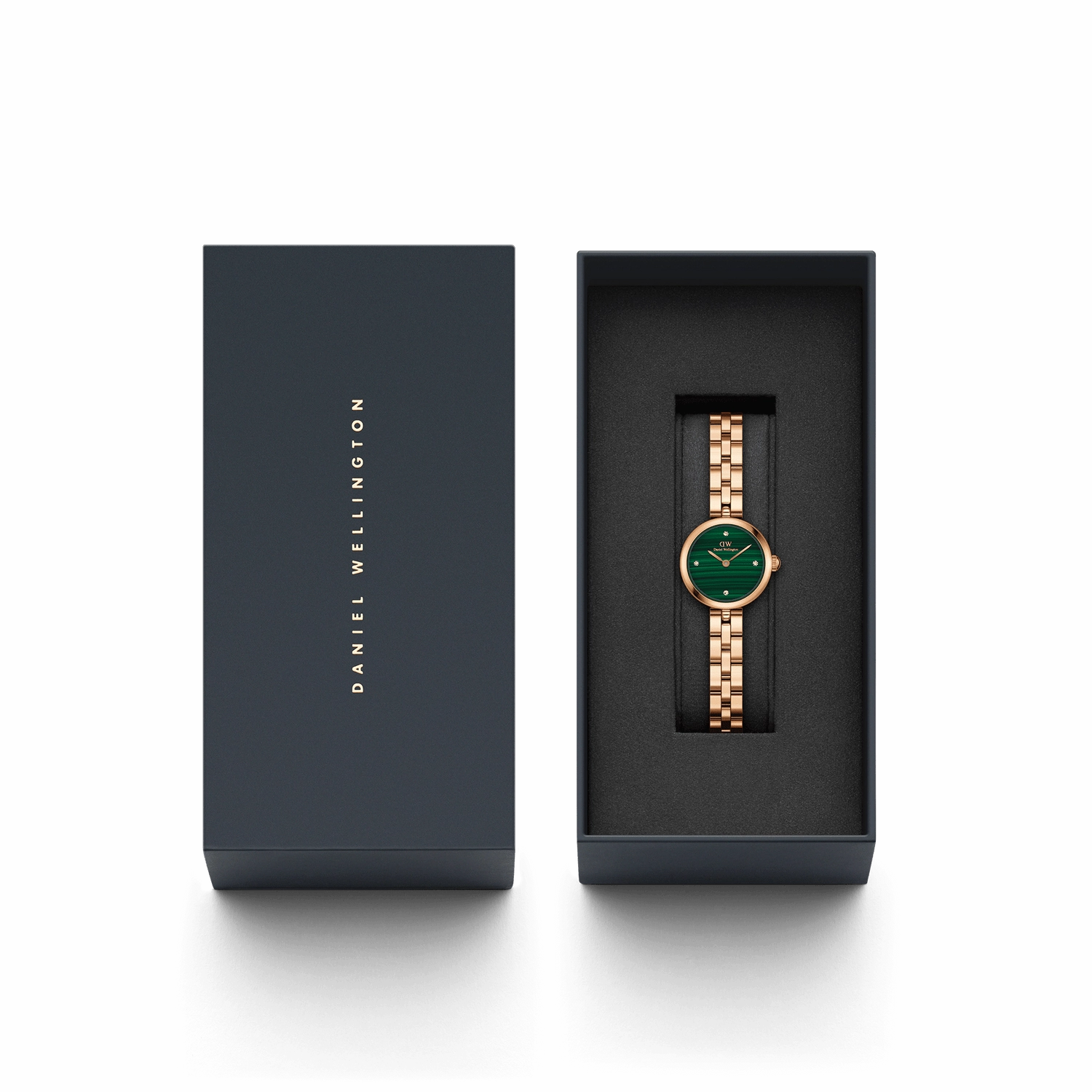 Daniel Wellington Elan Lumine Malachite Rose Gold Watch DW00100721