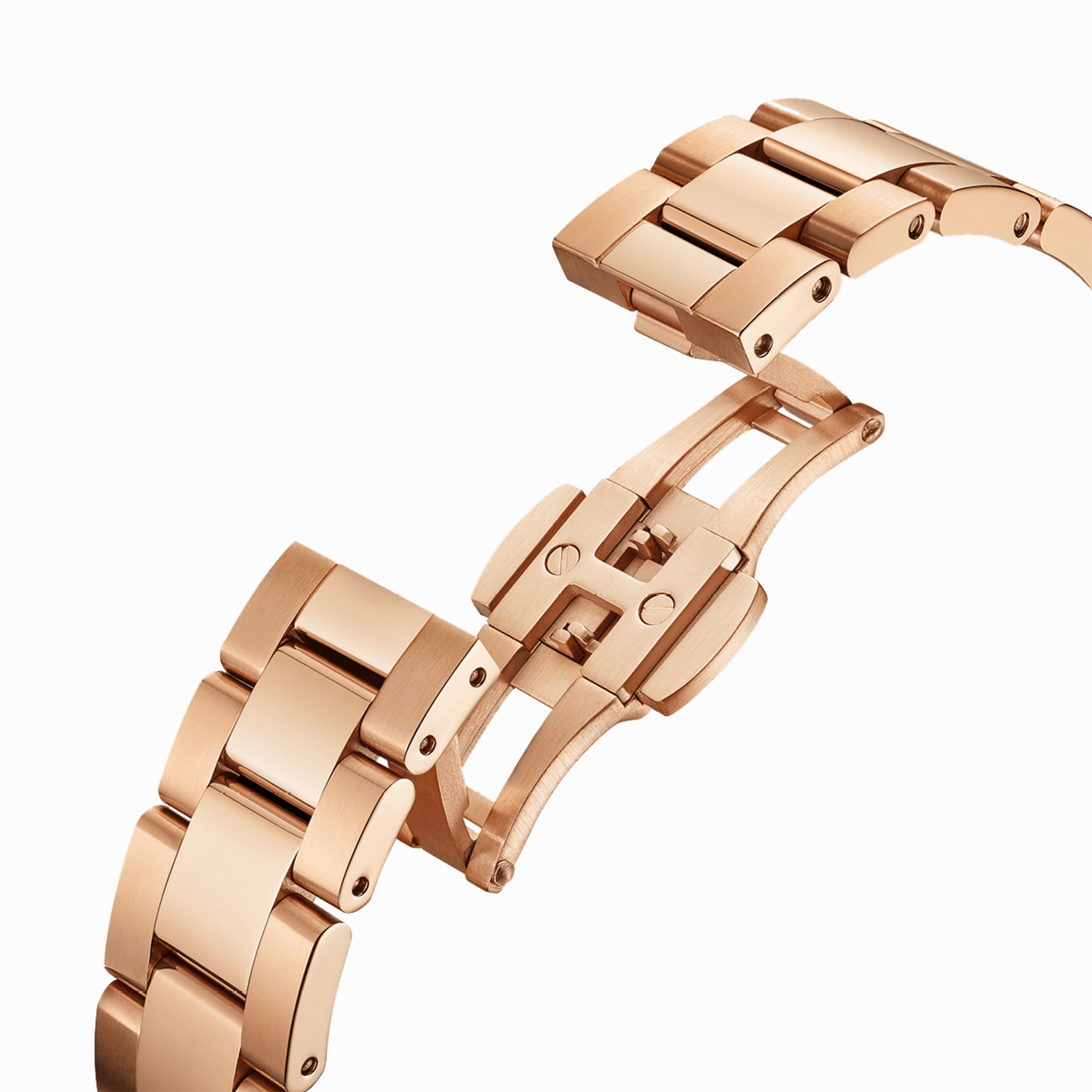 Daniel Wellington Iconic Link 28mm Light Pink Dial Watch DW00100370