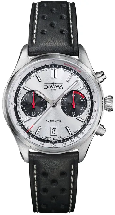 Davosa Newton Pilot Rally Silver Limited Edition Watch