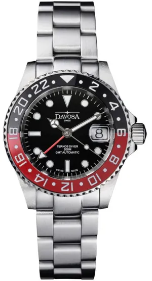 Davosa Ternos Ceramic GMT Tri Bracelet Watch