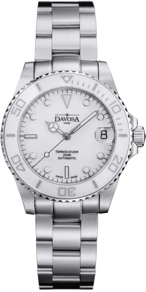 Davosa Ternos Diver Lady White Watch