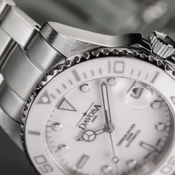 Davosa Ternos Diver Lady White Watch