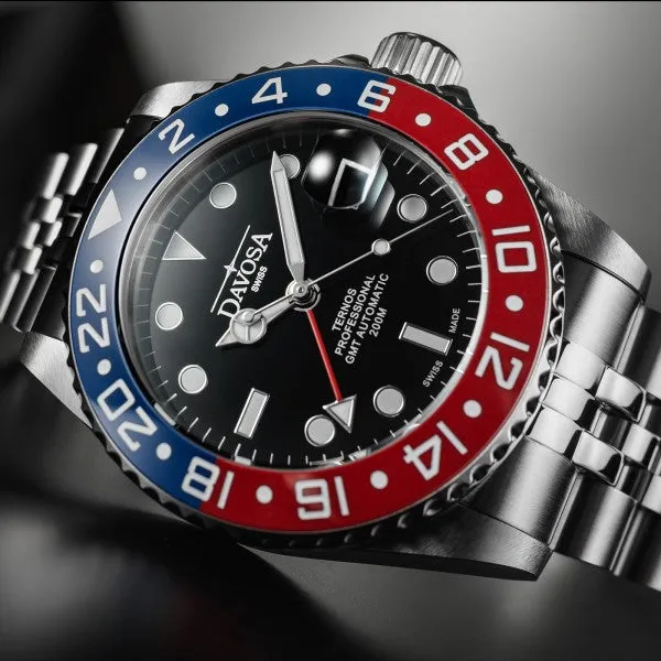 Davosa Ternos Professional GMT Penta Bracelet Watch