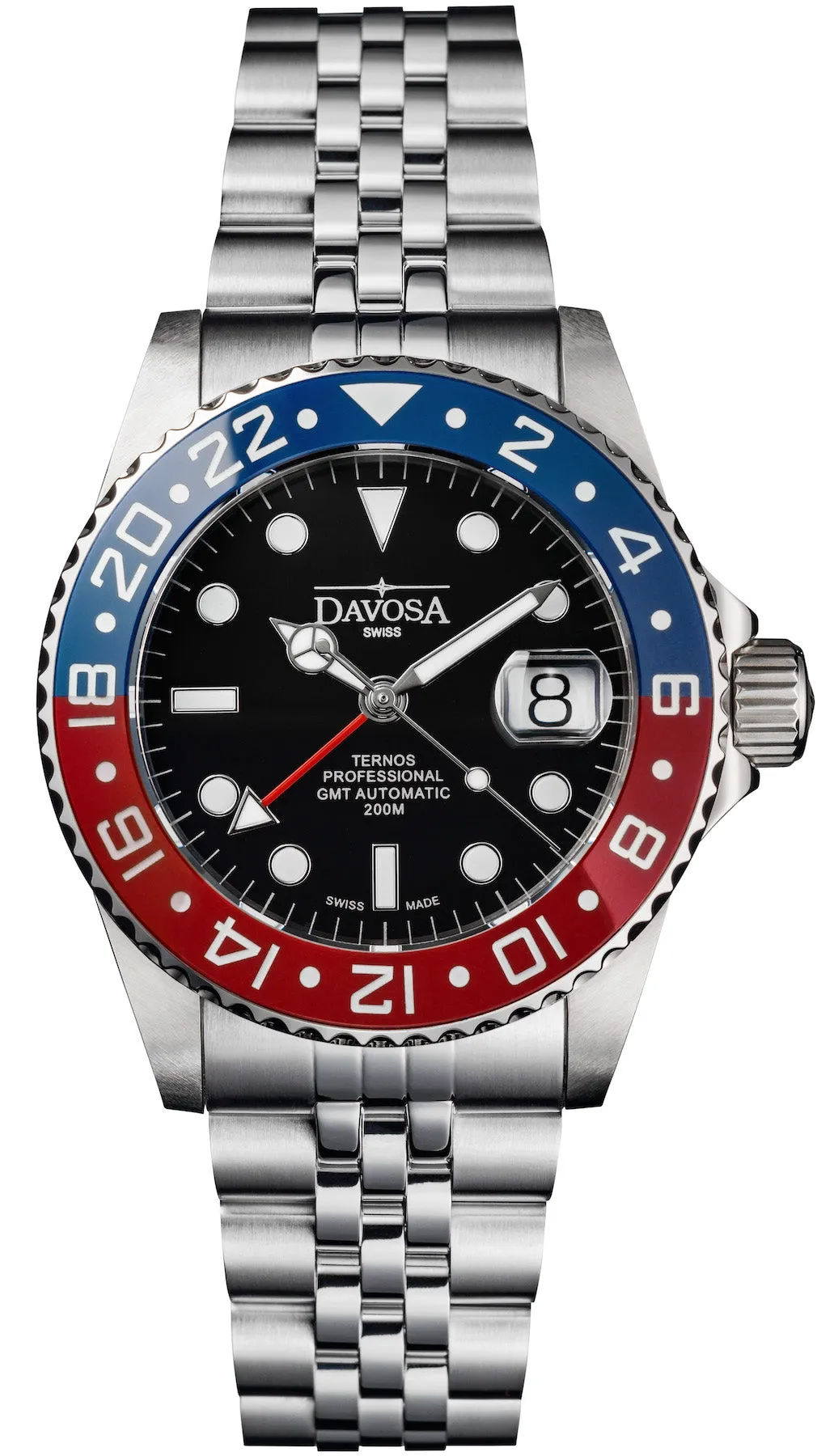 Davosa Ternos Professional GMT Penta Bracelet Watch