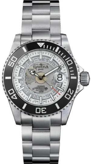 Davosa Ternos Professional Nebulous Automatic Misty White Watch