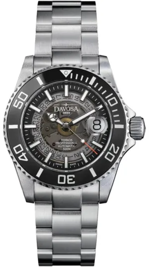 Davosa Ternos Professional Nebulous Automatic Smoke Black Watch
