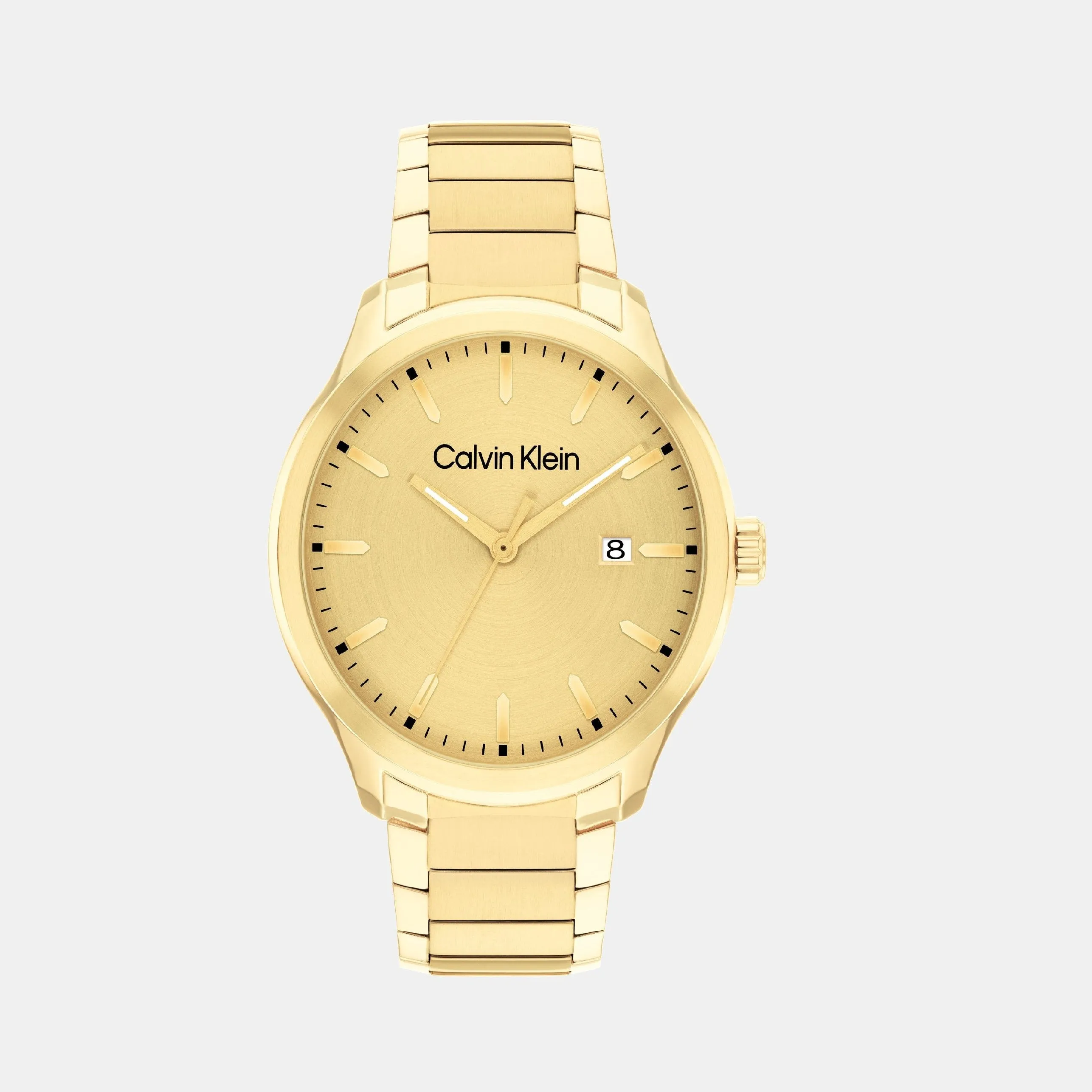 Define Men Gold Analog Stainless Steel Watch 25200349