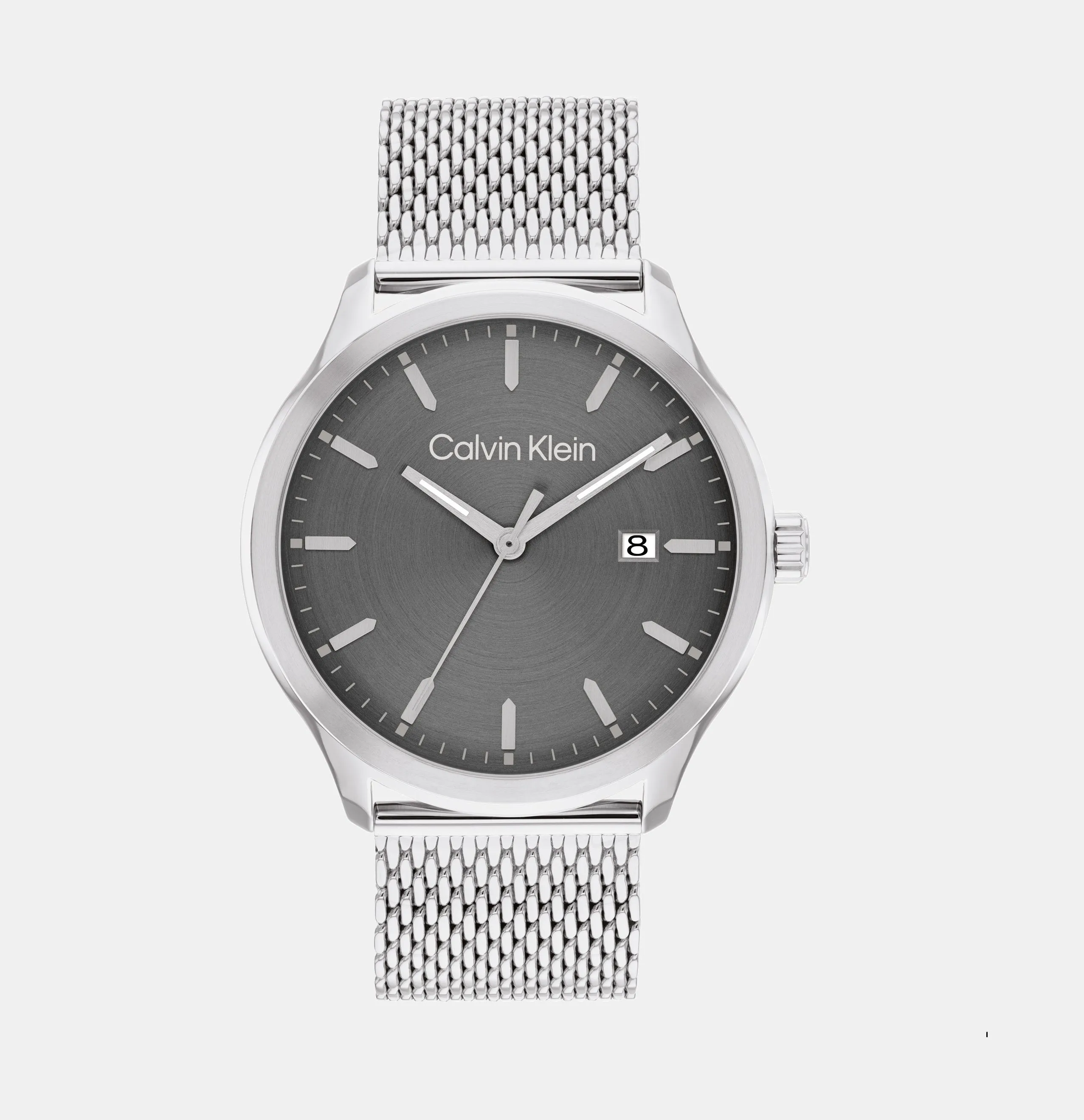 Define Men Grey Analog Mesh Watch 25200352