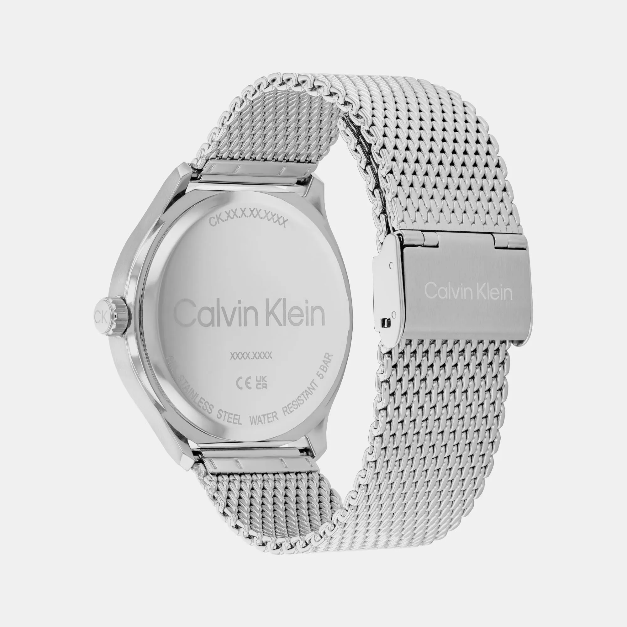 Define Men Grey Analog Mesh Watch 25200352