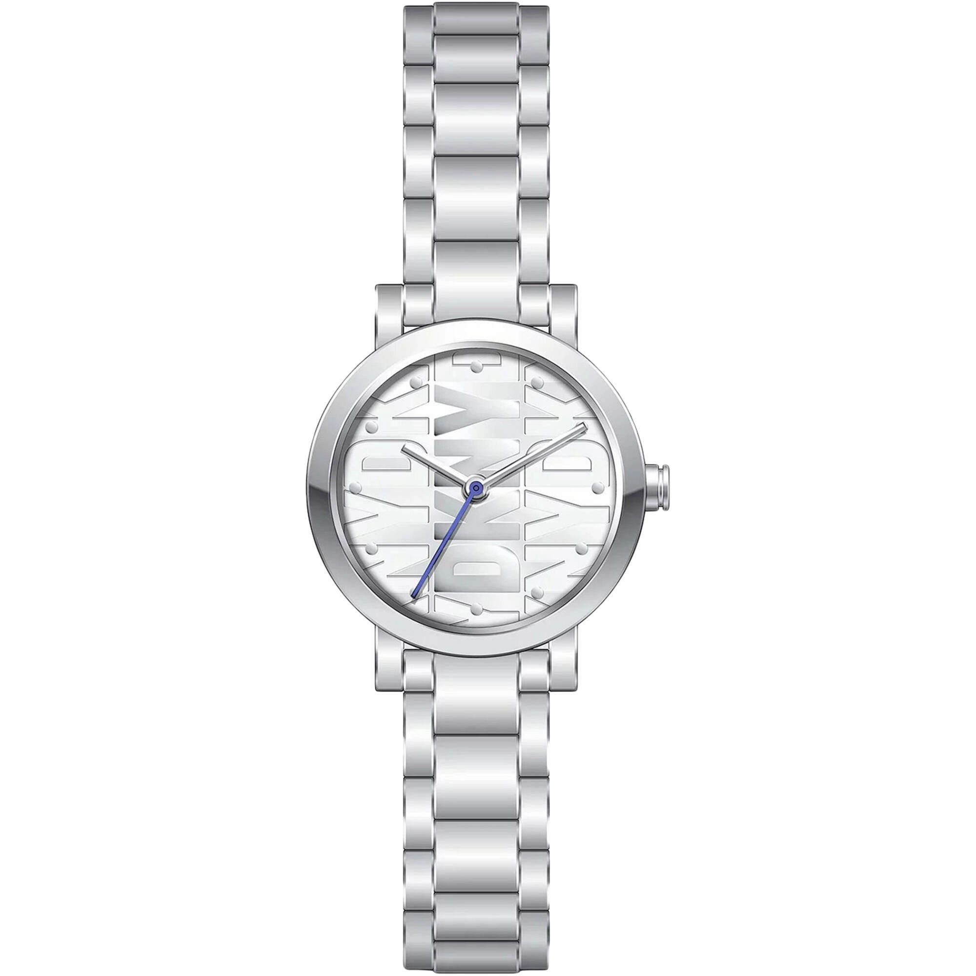 DKNY Women's Watch - Soho Quartz Silver Tone Dial Stainless Steel Bracelet | NY6646