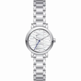 DKNY Women's Watch - Soho Quartz Silver Tone Dial Stainless Steel Bracelet | NY6646