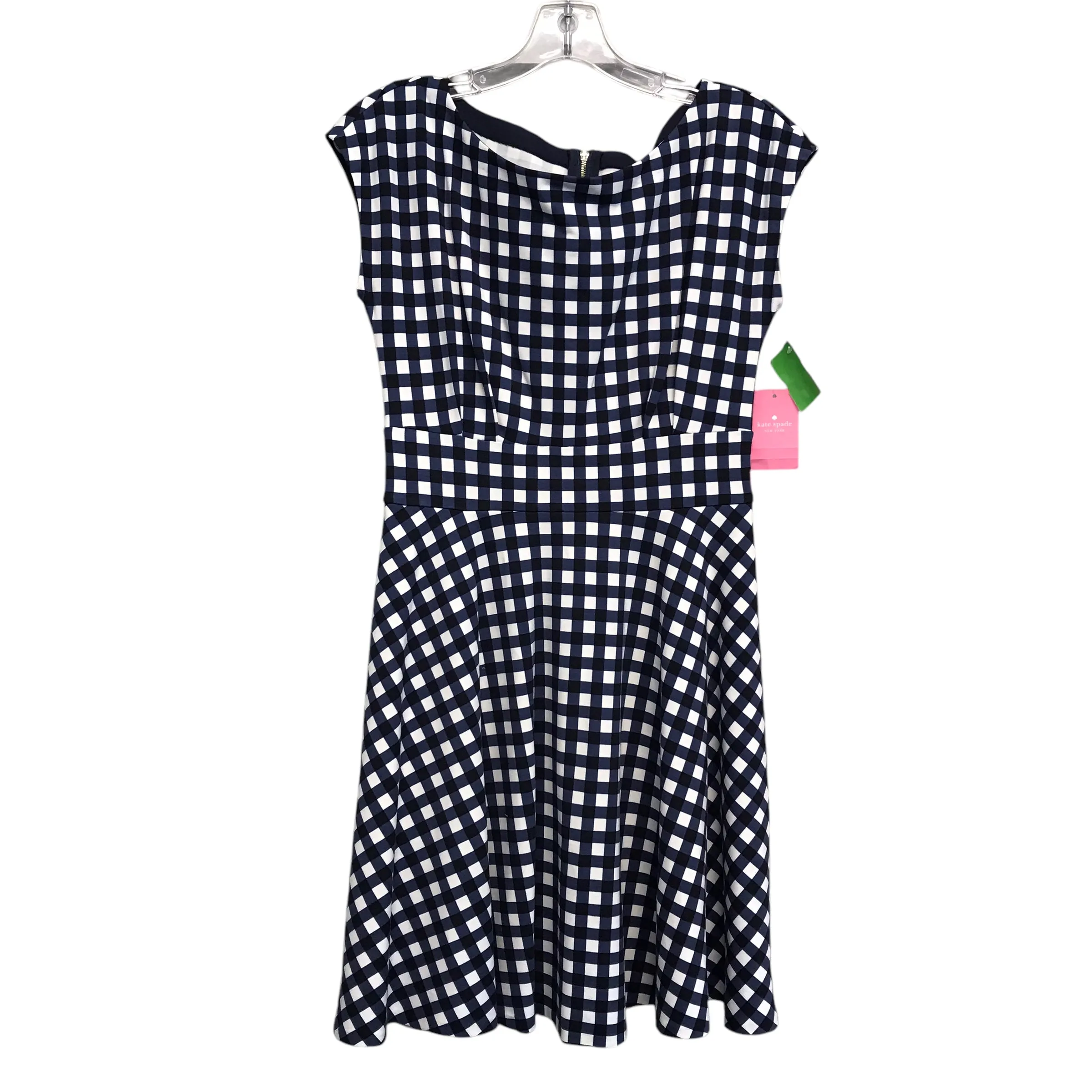 Dress Designer By Kate Spade In Checkered Pattern, Size:S kate spade