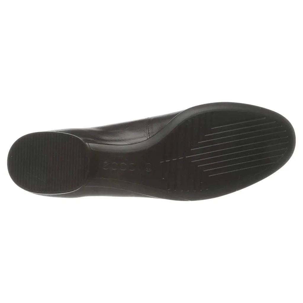 Ecco Anine Full Grain Leather Ballet Style Women's Flat Shoes ecco Shoes