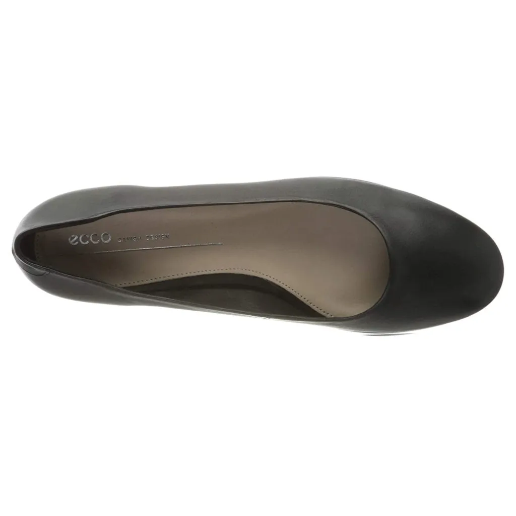 Ecco Anine Full Grain Leather Ballet Style Women's Flat Shoes ecco Shoes