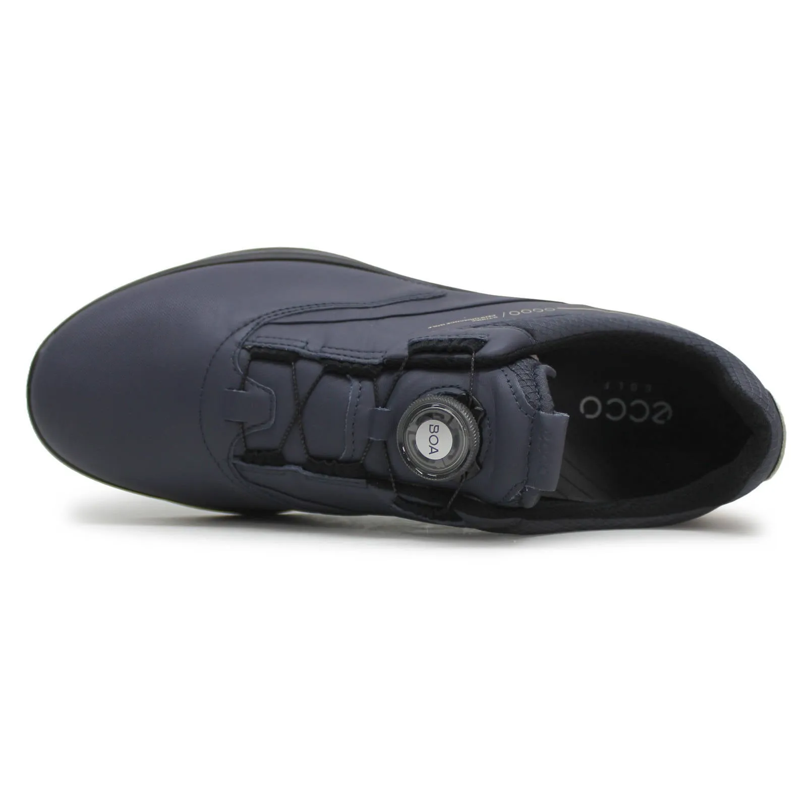 Ecco Golf S Three 102954 Leather Men's Low Top Trainers ecco Shoes
