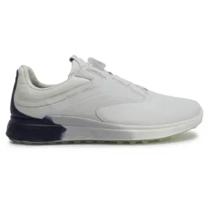 Ecco Golf S Three 102954 Leather Men's Low Top Trainers ecco Shoes