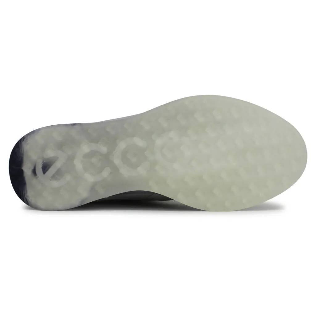 Ecco Golf S Three 102954 Leather Men's Low Top Trainers ecco Shoes