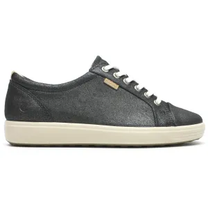 Ecco Soft 7 430003 Suede Leather Women's Low Top Trainers ecco Shoes