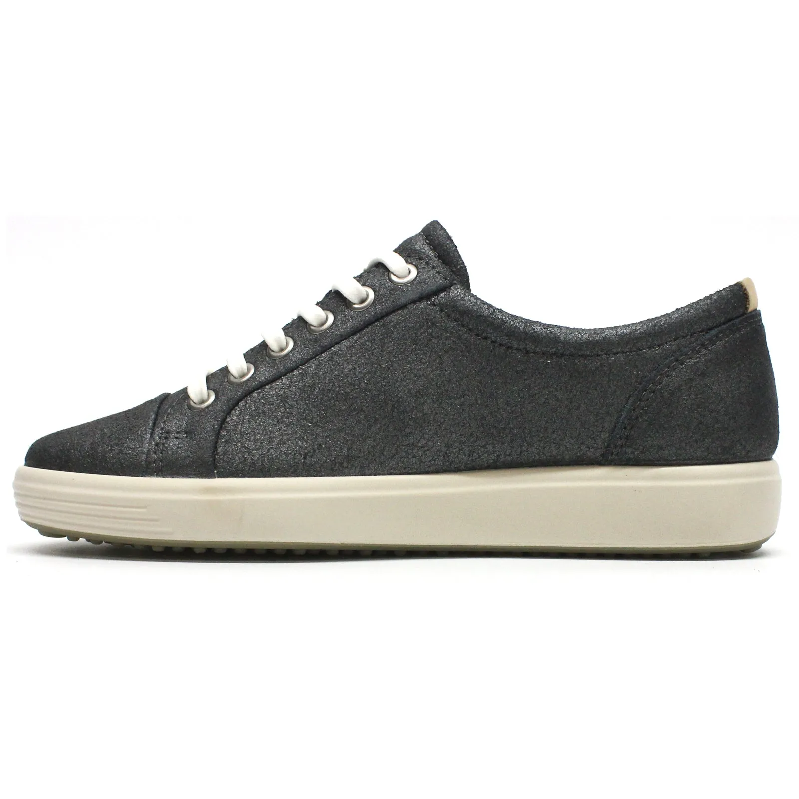 Ecco Soft 7 430003 Suede Leather Women's Low Top Trainers ecco Shoes
