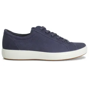 Ecco Soft 7 Nubuck Leather Men's Low Top Trainers ecco Shoes