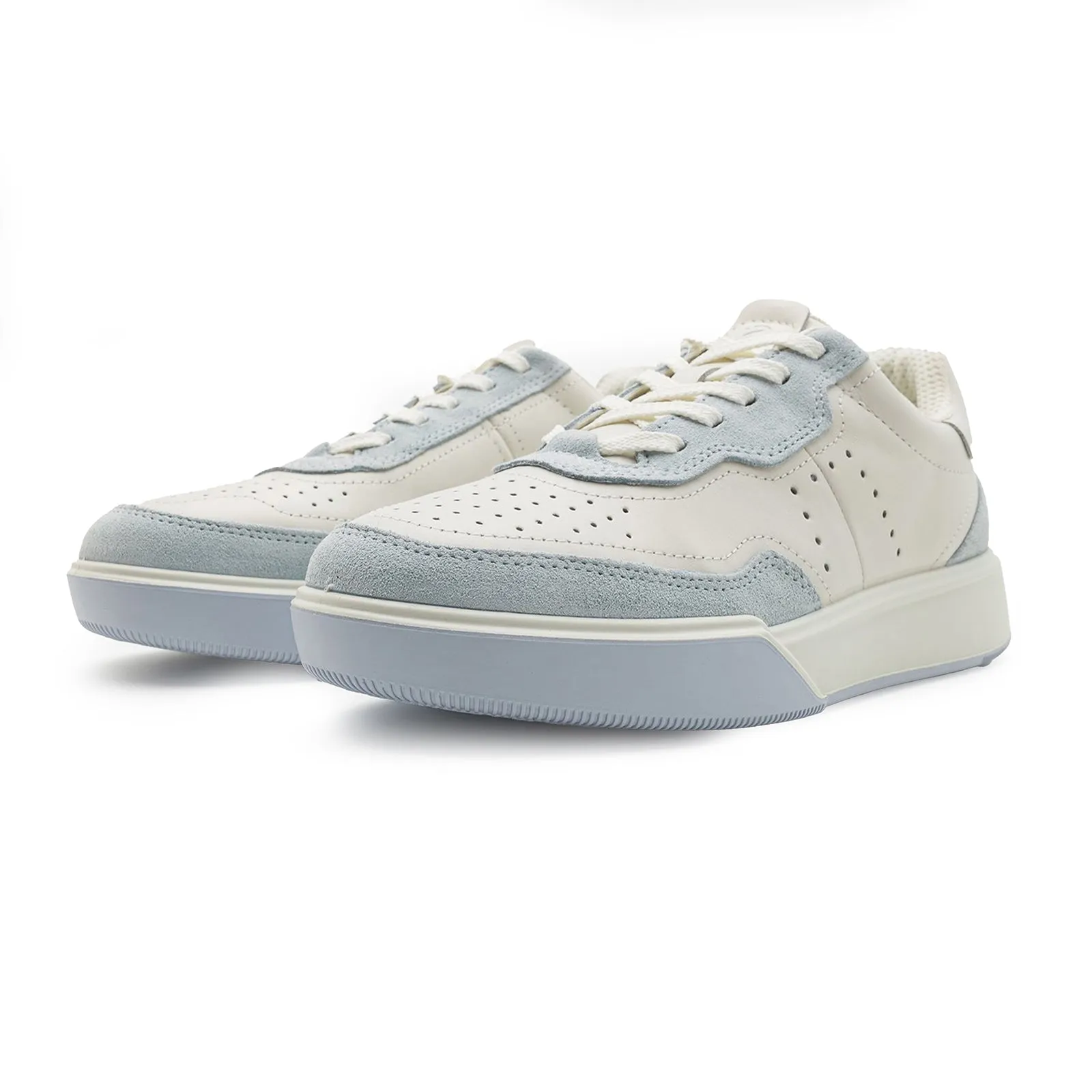 Ecco Street Court Leather Women's Fashion Trainers ecco Shoes