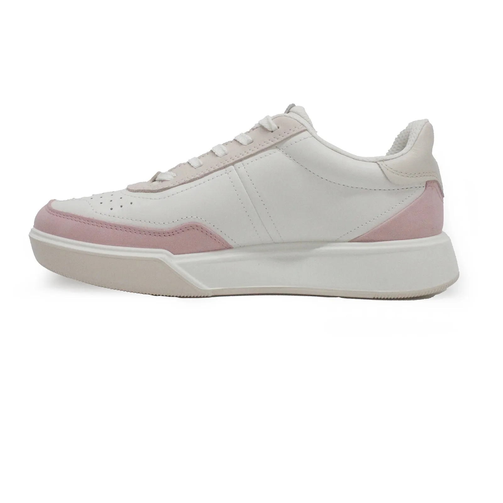 Ecco Street Court Leather Women's Fashion Trainers ecco Shoes