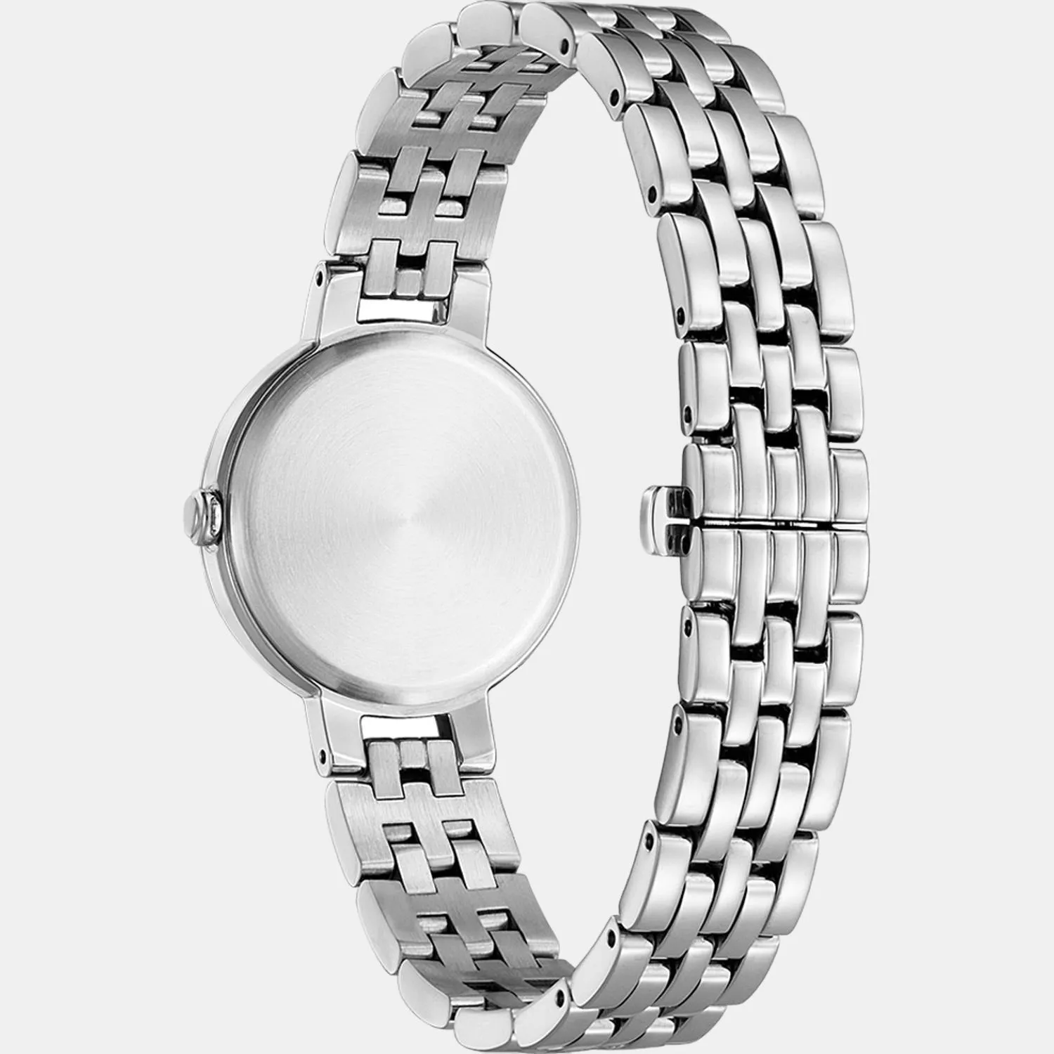 Eco-Drive Women Blue Dial Analog Stainless Steel Watch EM0990-81L