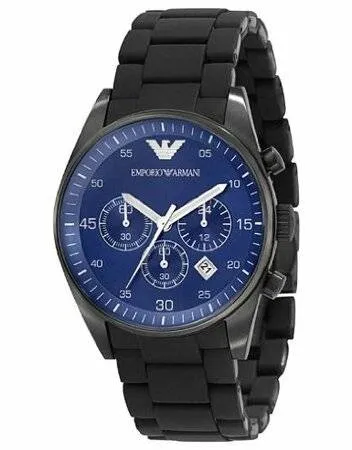 Emporio Armani Blue Chronograph Watch for Men AR5921