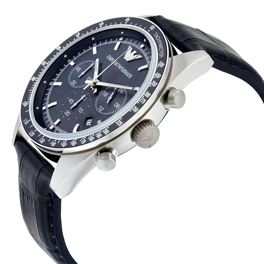 Emporio Armani Men's Blue Sport Watch with Quartz Movement AR6089