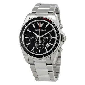 Emporio Armani Sigma Men's Chronograph Watch Black Dial EA1234