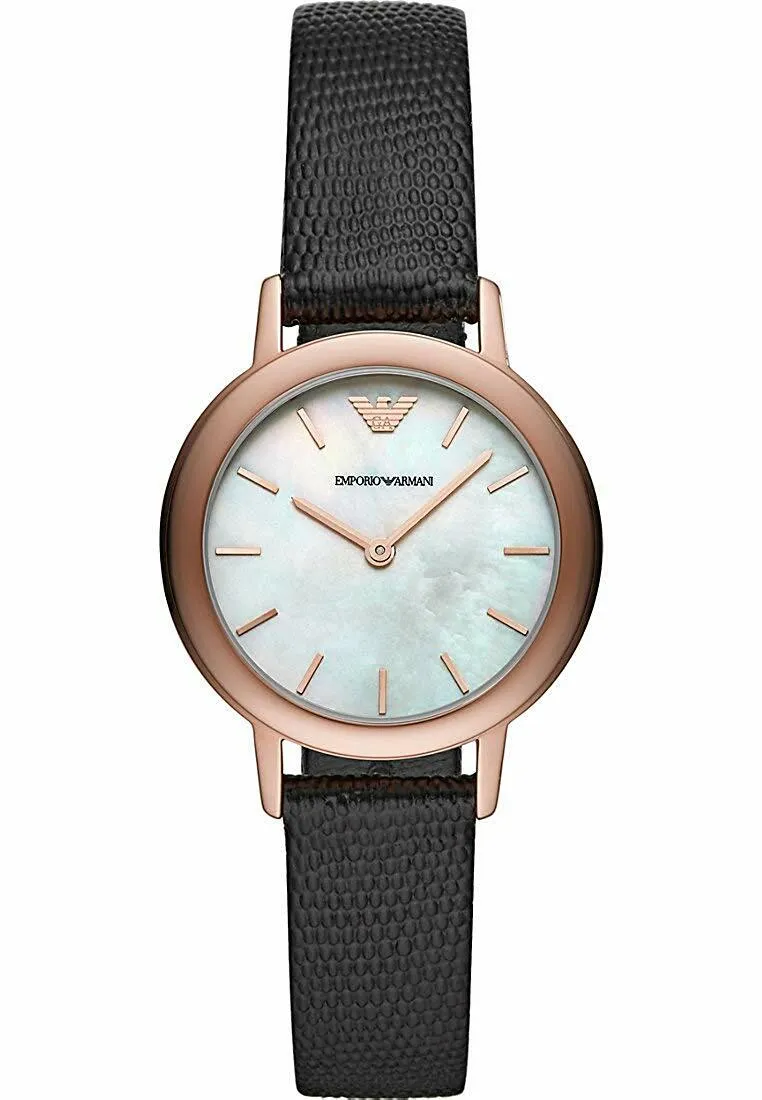 Emporio Armani Women's Elegant Stainless Steel Watch Set AR80020