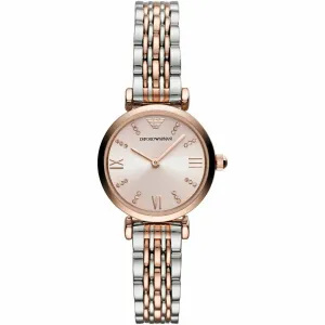 Emporio Armani Women's Quartz Watch with Pink Dial AR11223
