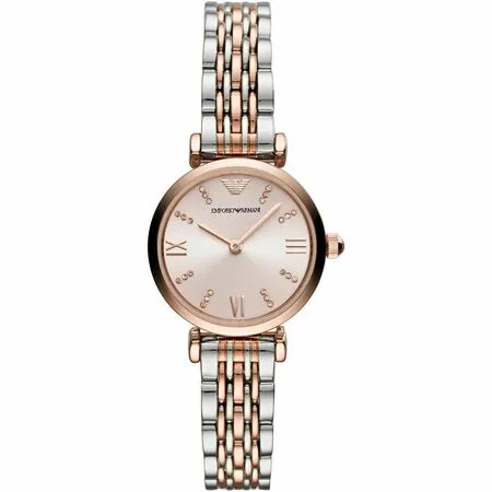 Emporio Armani Women's Quartz Watch with Pink Dial AR11223