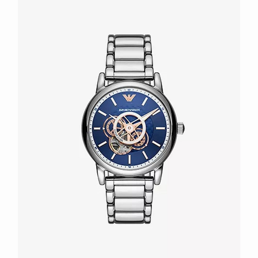 Emporio Armani AR60036 Mens Skeleton Automatic Watch