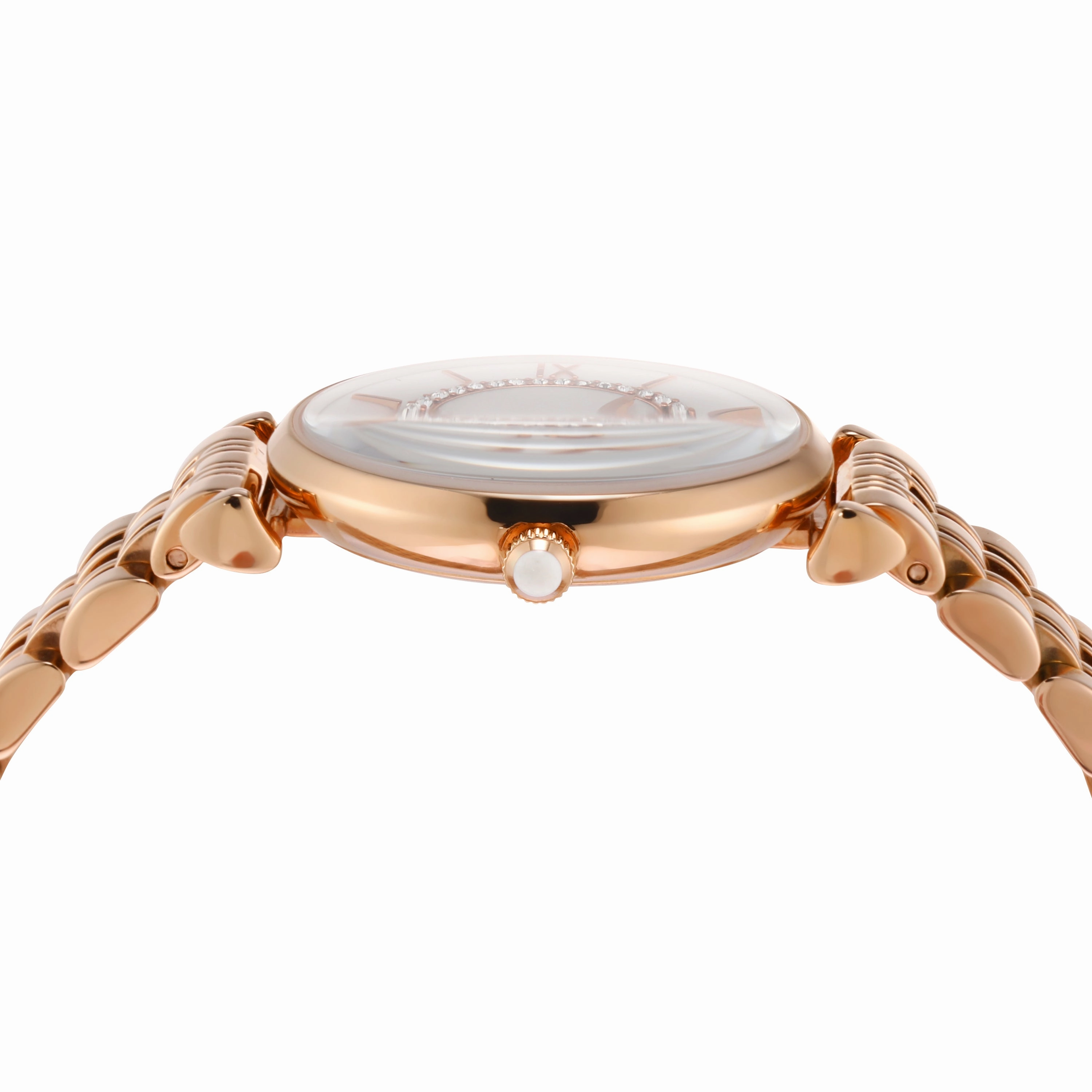 Emporio Armani Rose Gold Women's Watch with Pearl Dial AR1909