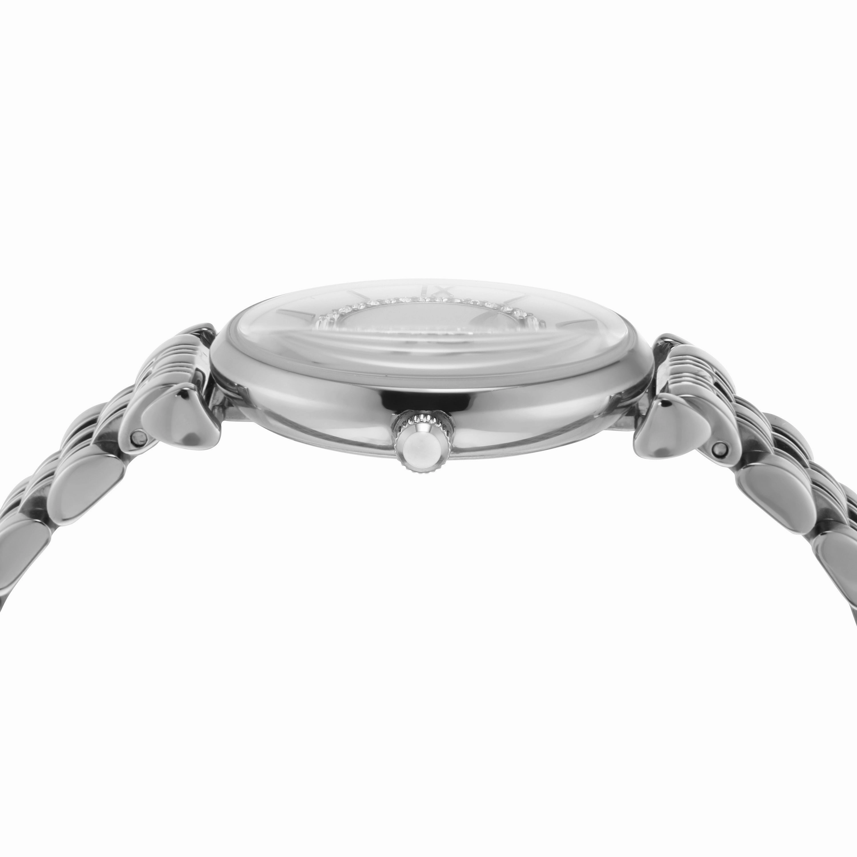 Emporio Armani Silver-Tone Analogue Watch AR1908