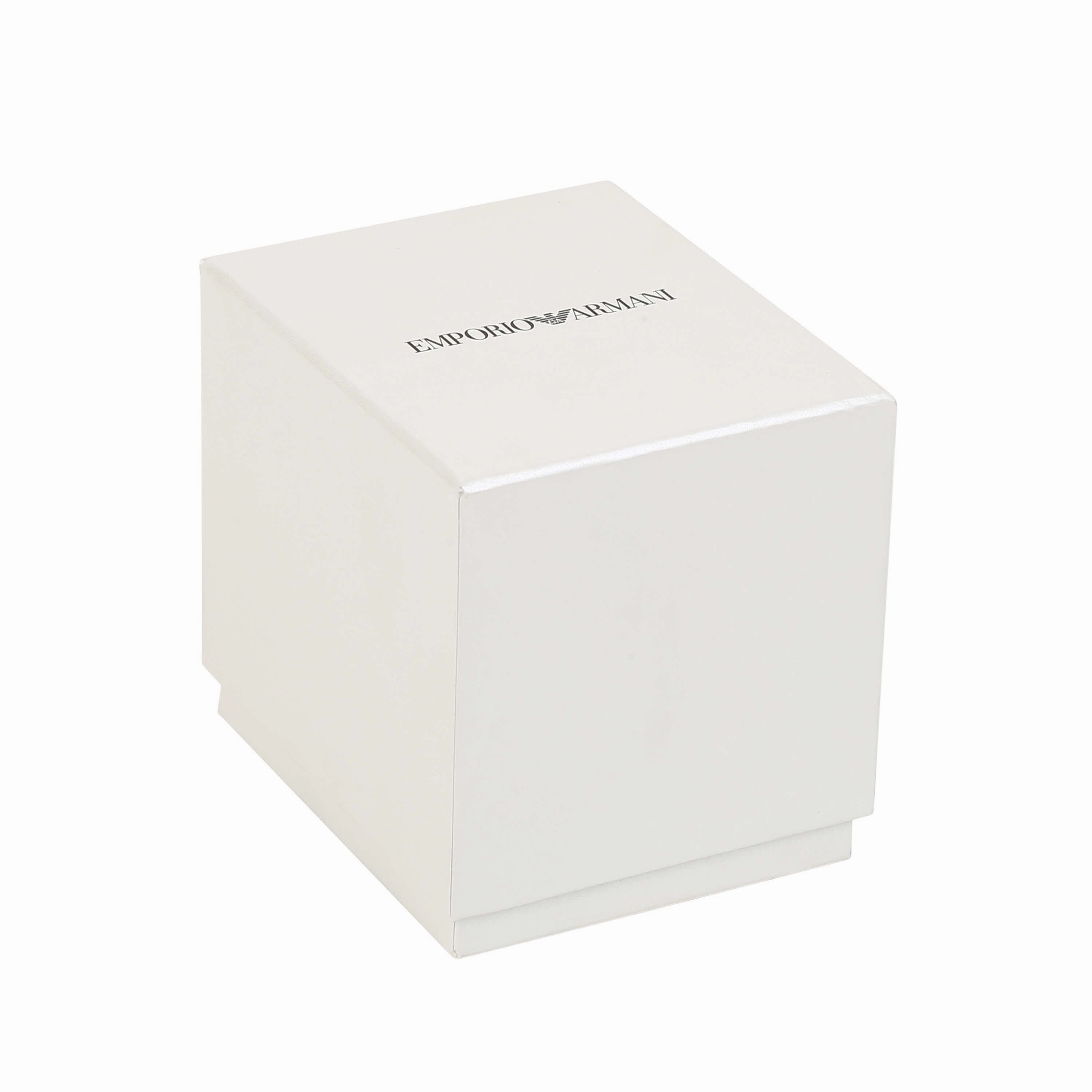 Emporio Armani Silver-Tone Analogue Watch AR1908