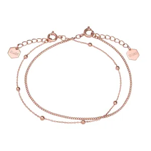 Ensemble de deux bracelets CLUSE Essentielle Rose Gold CLJ10010