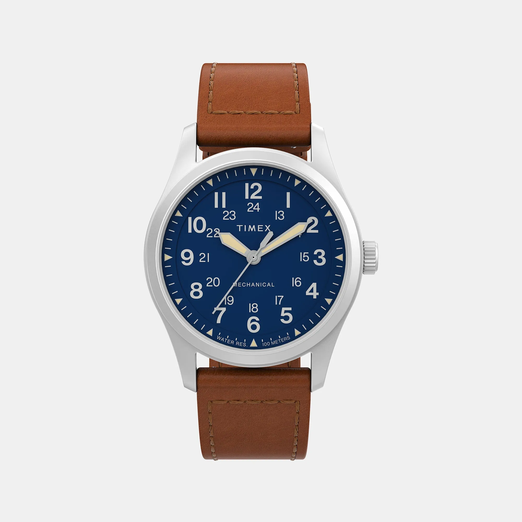 Expedition North Men Blue Analog Leather Watch TW2V00700X6