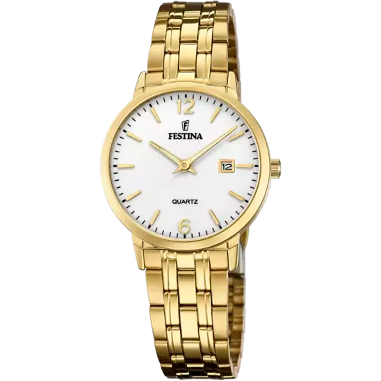 Festina Elegance Stainless Steel Women's Watch with White Dial F20514/2