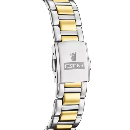 Festina Solar Energy Cream Dial Stainless Steel 316L Women's Watch F20659/1