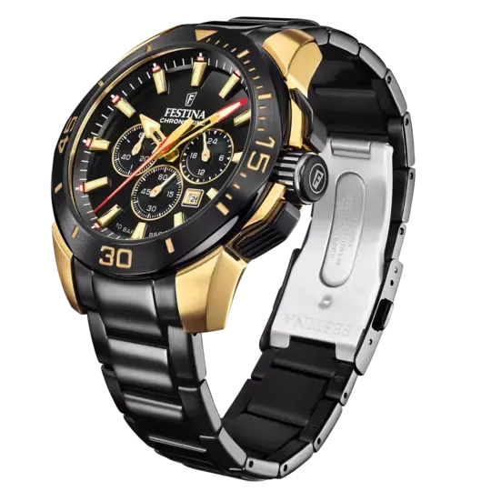 Festina Special Edition Black Dial Black Stainless Steel Strap 316L Men's Watch F20644/1