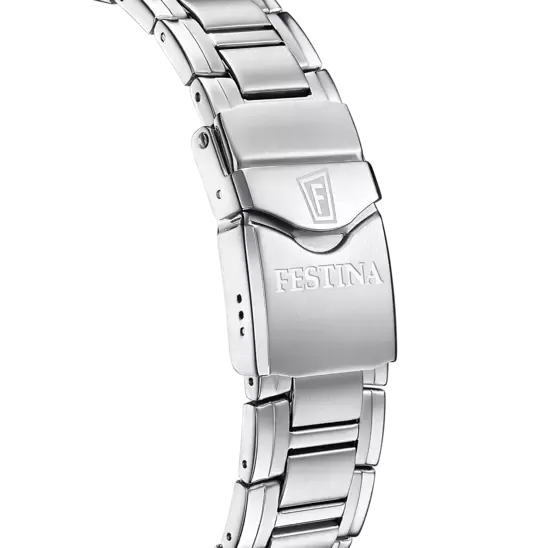Festina Swiss Made Green Dial Stainless Steel Bracelet Men's Watch F20042/3