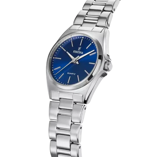 Festina Women's Elegance Blue Steel Strap Timepiece F20553/3