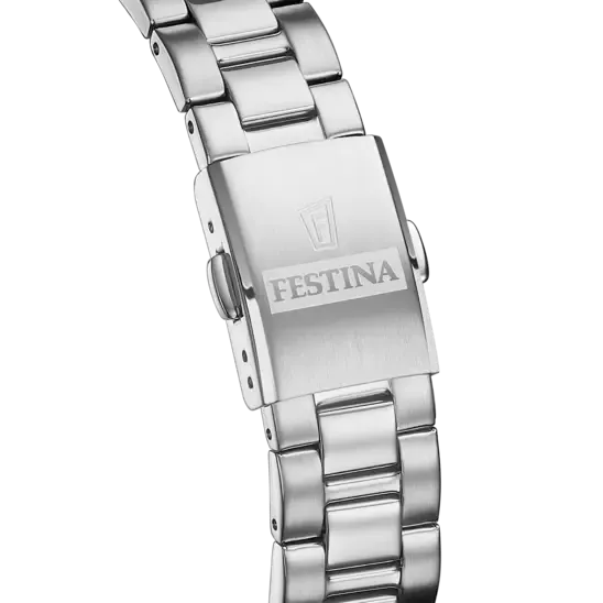 Festina Women's Elegance Blue Steel Strap Timepiece F20553/3