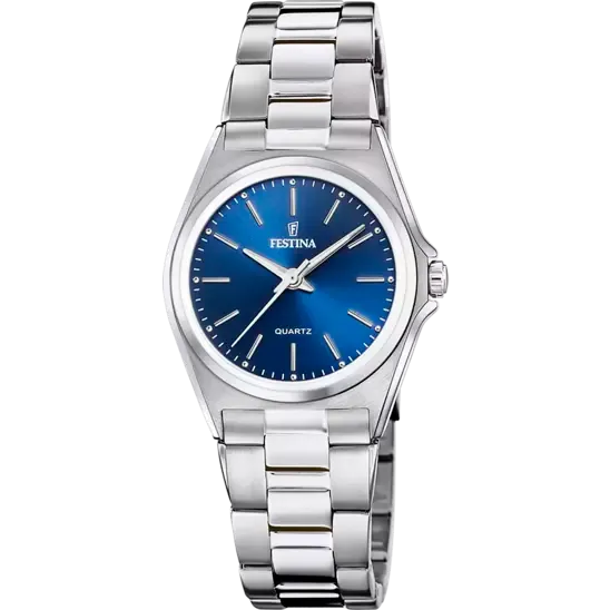 Festina Women's Elegance Blue Steel Strap Timepiece F20553/3