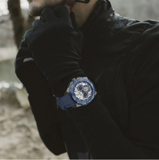 Festina Chrono Bike Blue Rubber Strap Watch F20725/4
