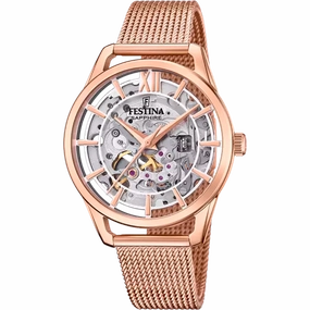 Festina Silver Dial Stainless Steel Strap Women's Watch F20628/2