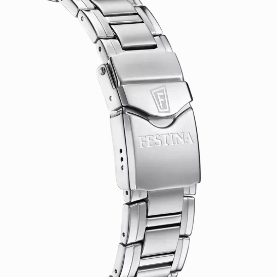 Festina Swiss Made Green Dial Stainless Steel Bracelet Men's Watch F20042/3