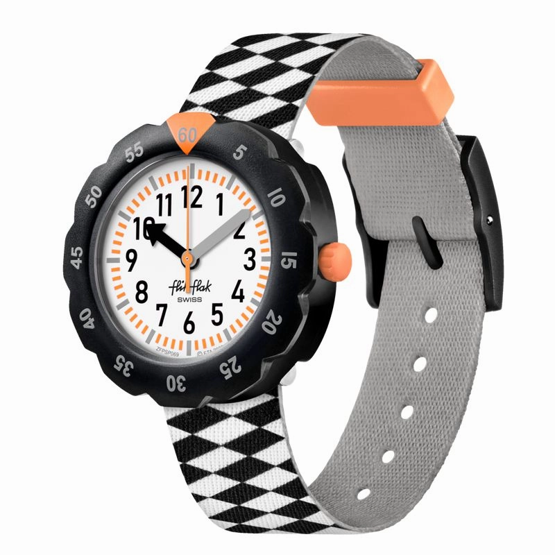 Flik Flak RACE FLAG Watch FPSP069